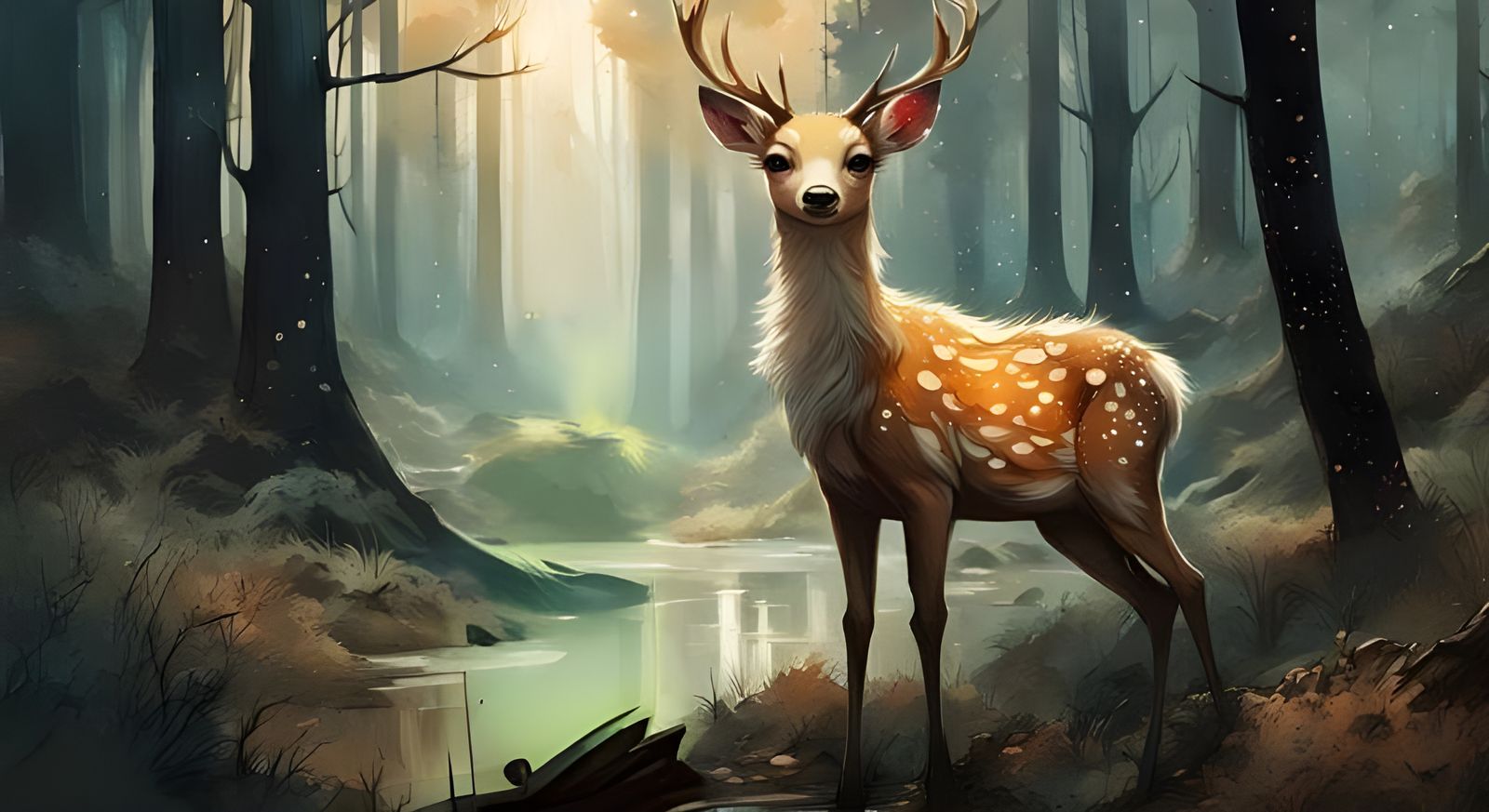 Spotted Buck