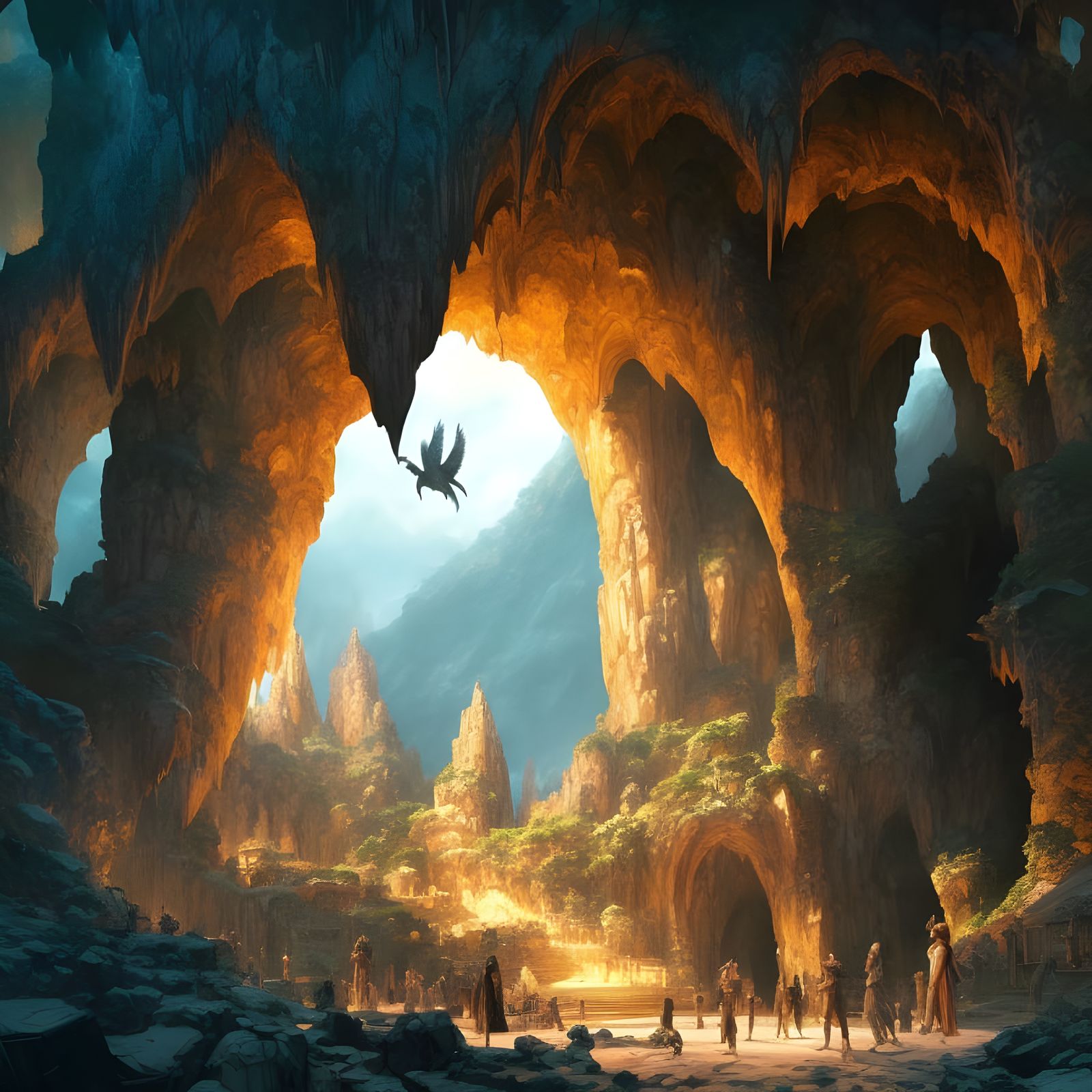 A forgotten cavern, now a tourist destination.  by @nana