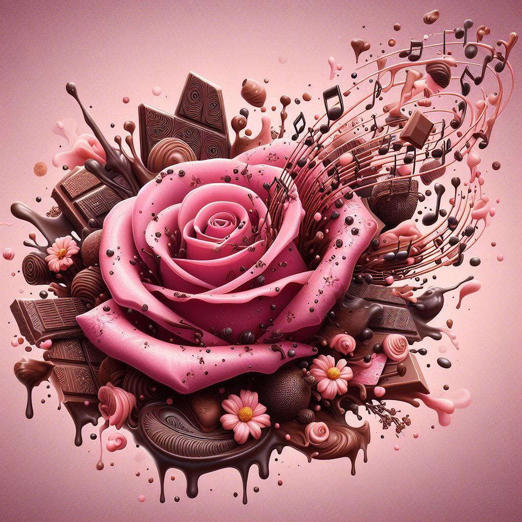 Rose et chocolat
