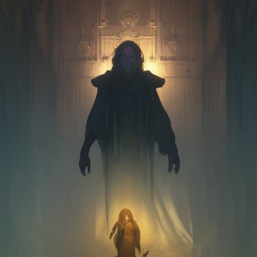 The ghost of Hamlet's father