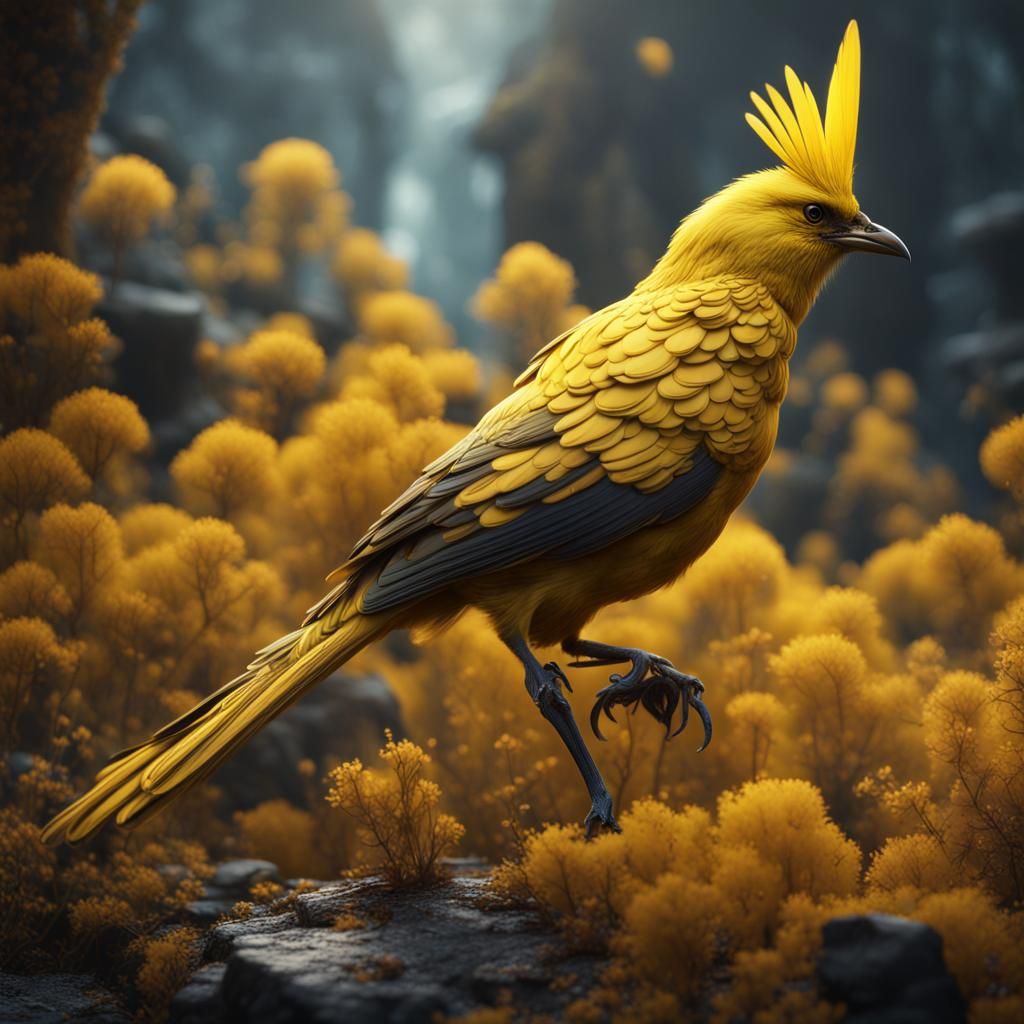 yellow bird