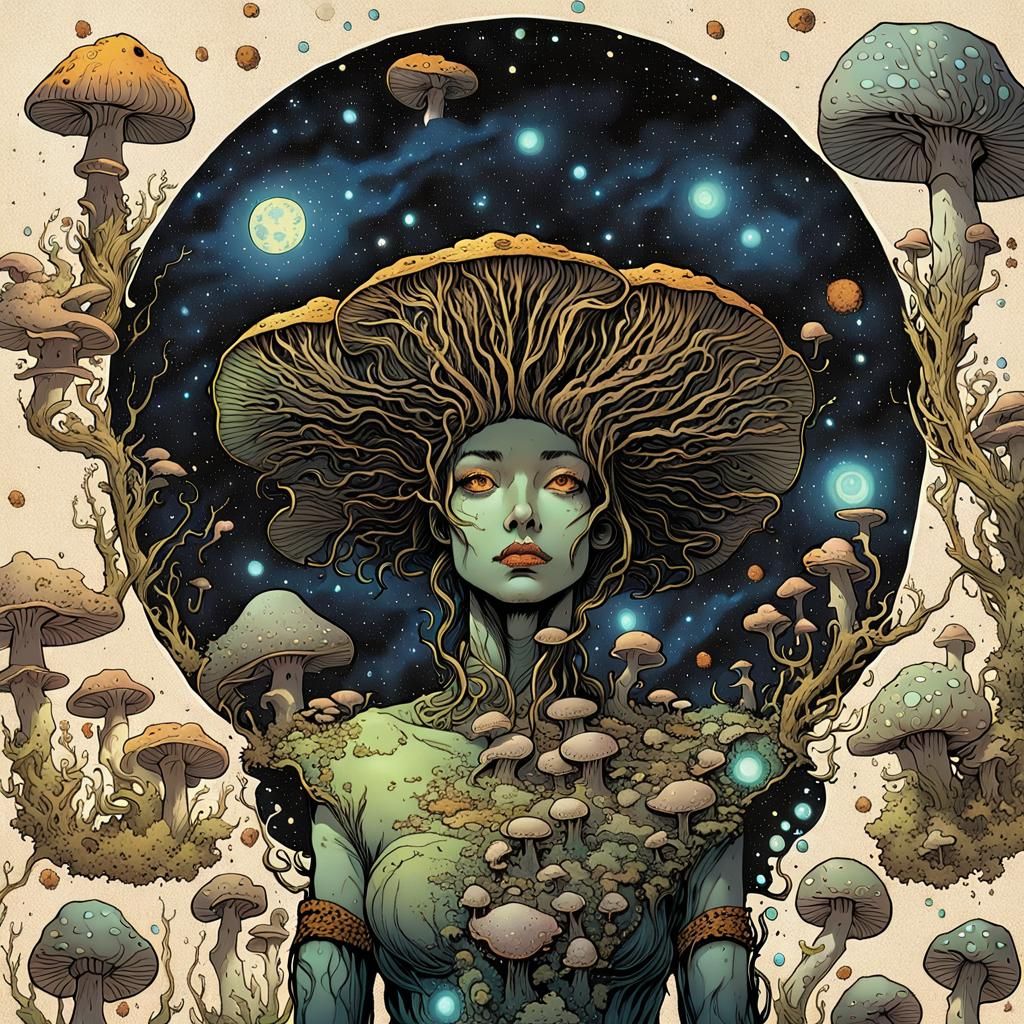 Fungi Girl 11859