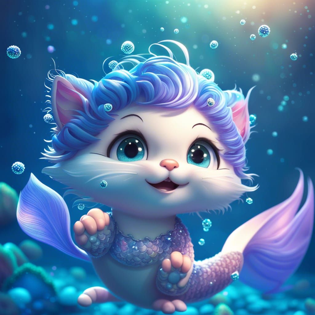 Merkitten - AI Generated Artwork - NightCafe Creator