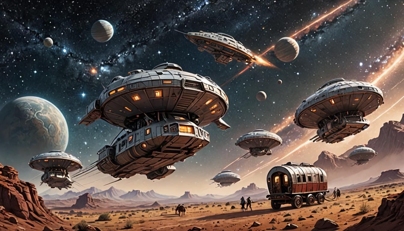 wagon-train to the stars.