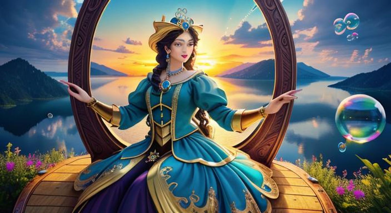 Digital creation 243 AI Generated Artwork NightCafe Creator