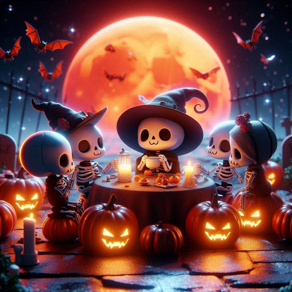 When even the little witches have tea to spill!