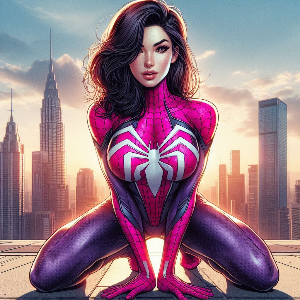 Bright Day with the Spider