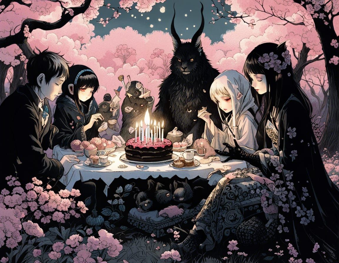 gothic picnic  by @Matt