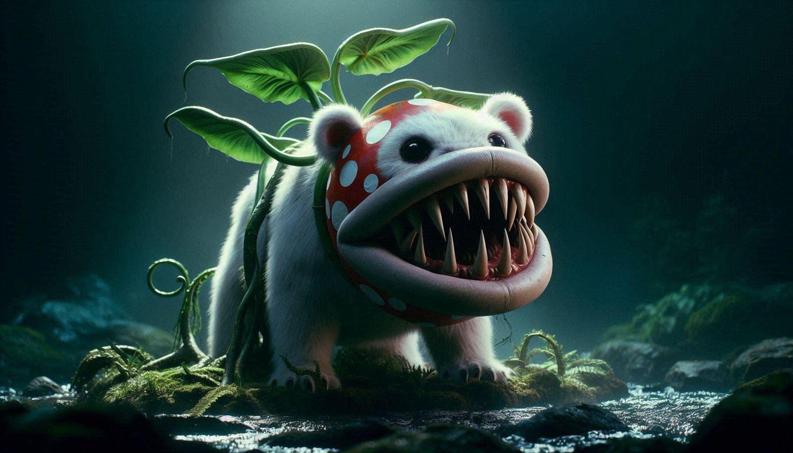 Piranha Plant Polar Bear