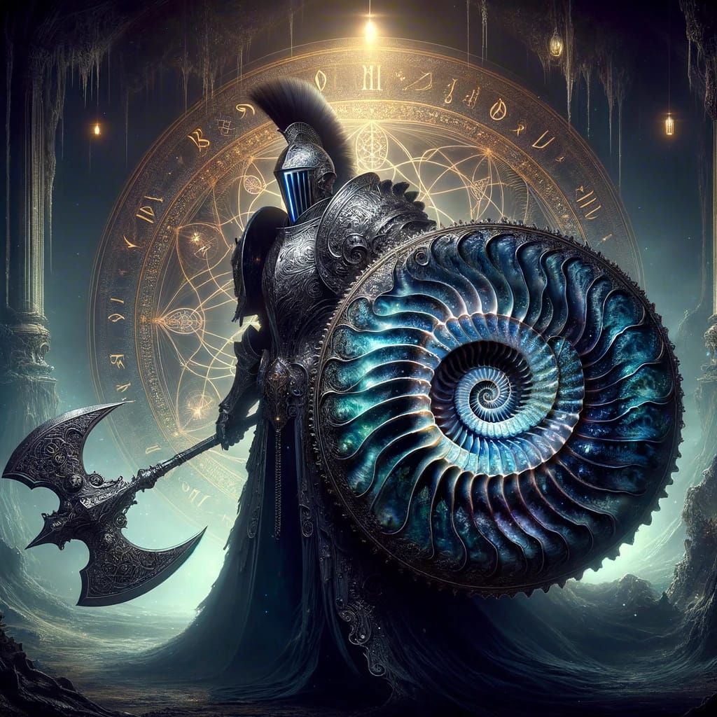Black Ammonite Knight