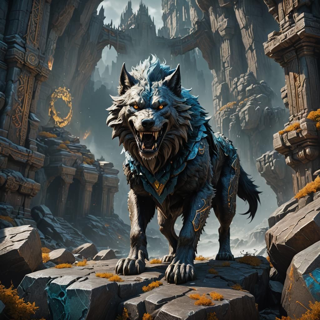 fenrir with calcite skin