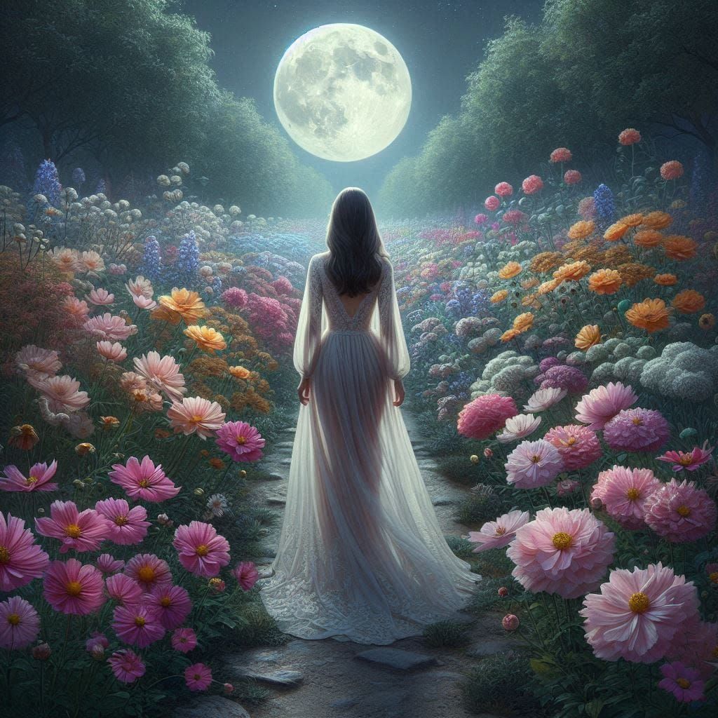 Walking in a Midnight Garden 17