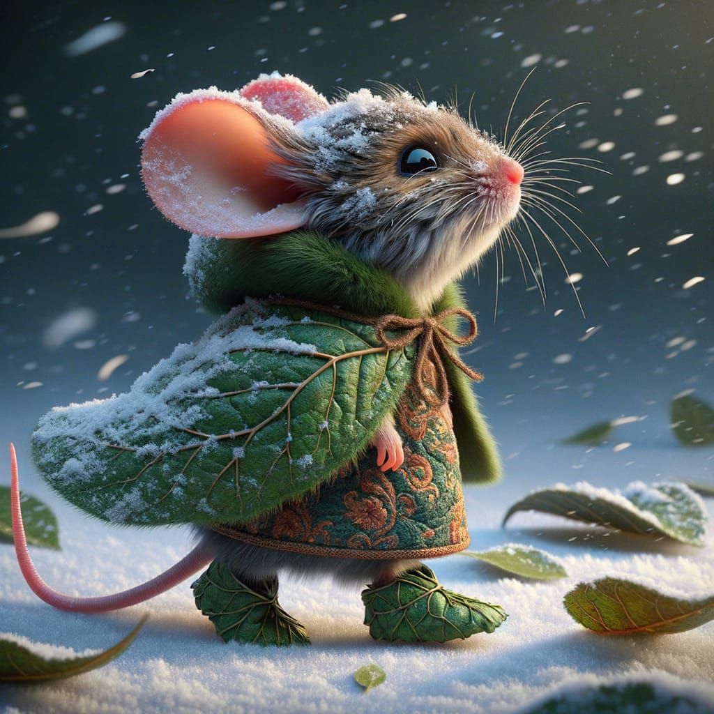 First Fall of Snow  by @Fleur