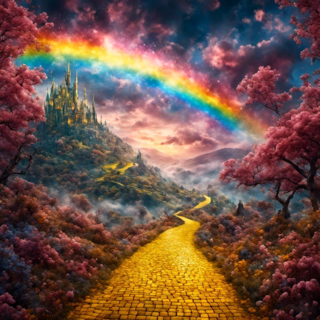 Somewhere Over the Rainbow  by @SlothFatale