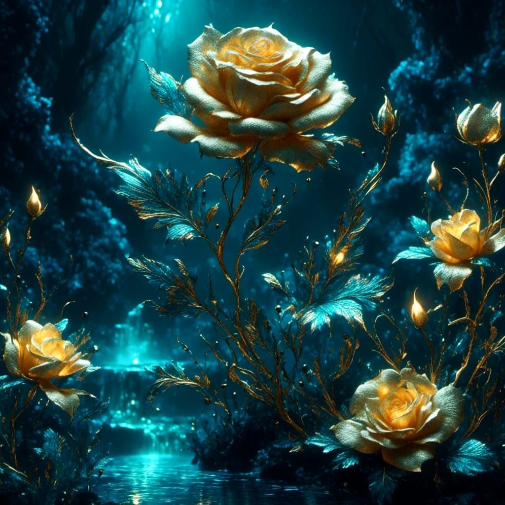 Beautiful Golden Rose