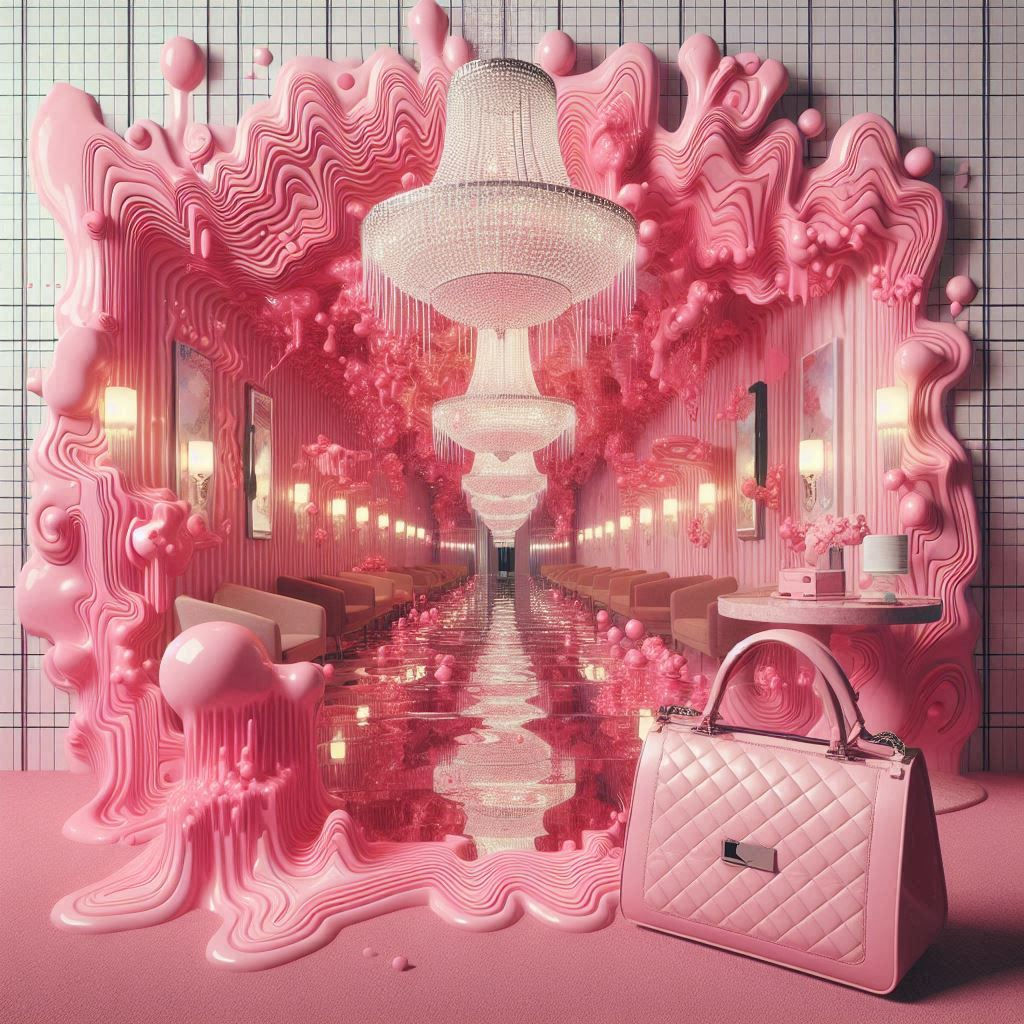 Pink Hotel Corridor River