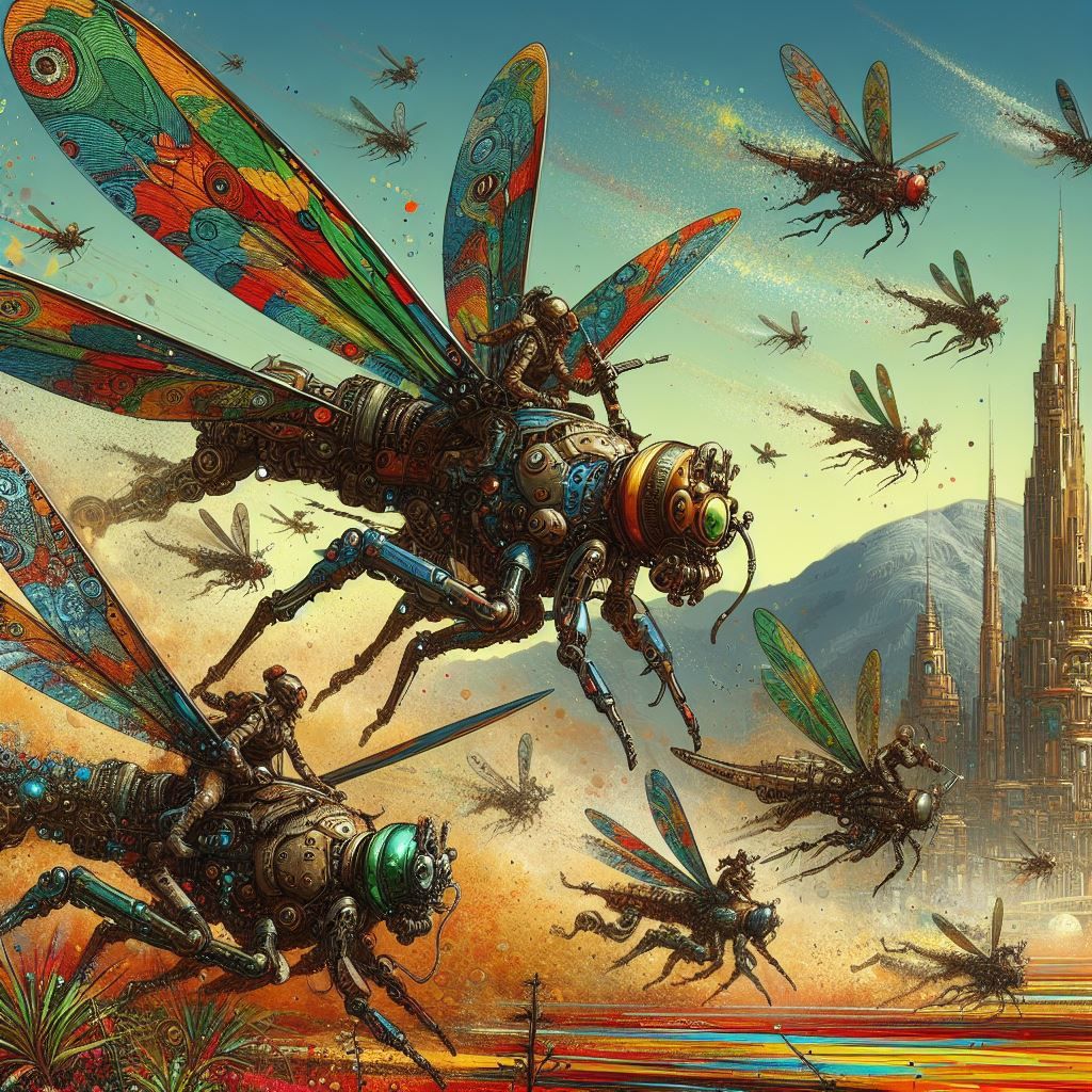 The Steelpunk Dragonflies