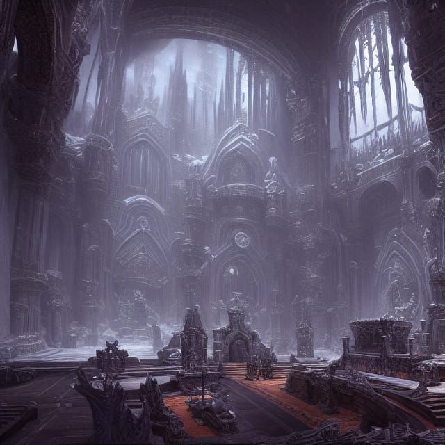 The Dark frozen throne room undefined