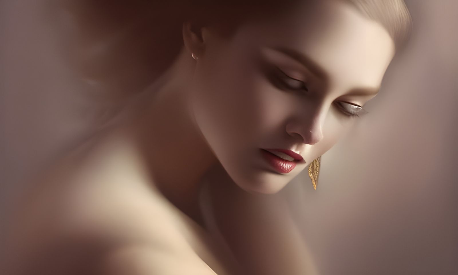 Draw a composite picture of the most beautiful woman in history from