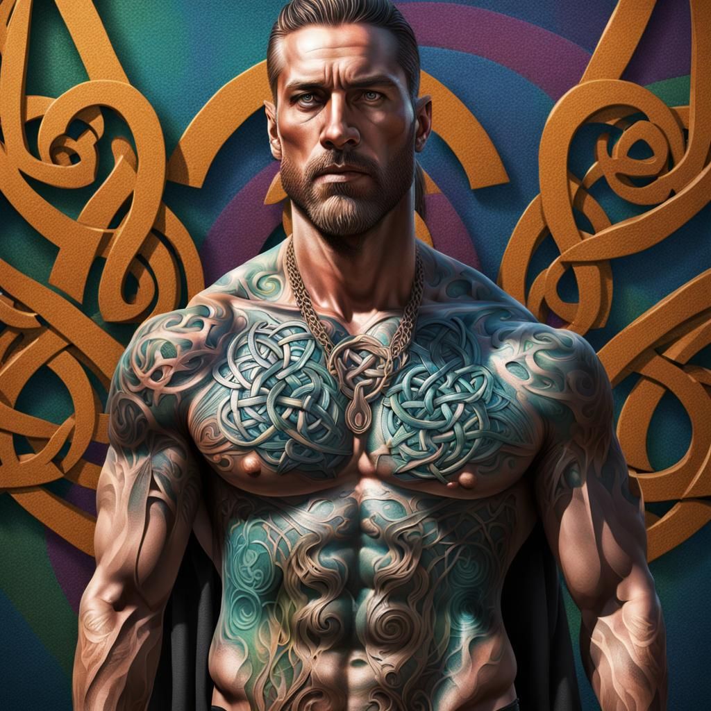 3D tattoo idea