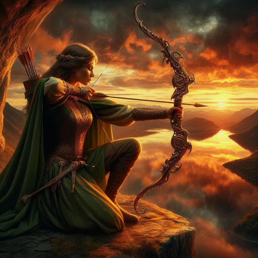 Archery of mediaval Princess  👸🏹