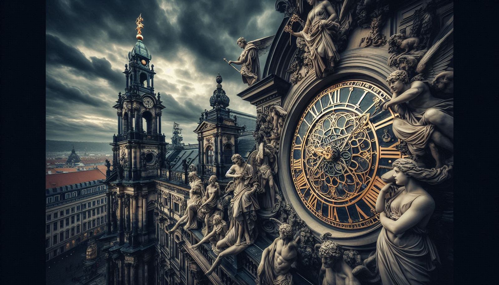 The Clock and the Dresden Figures
