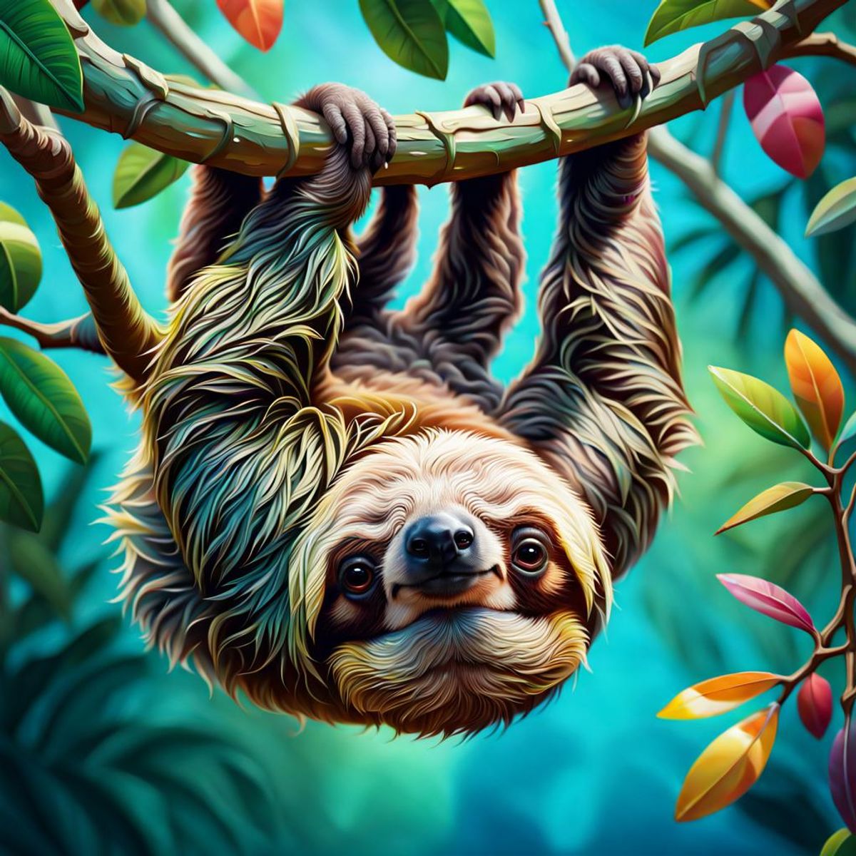 Sloth - AI Generated Artwork - NightCafe Creator