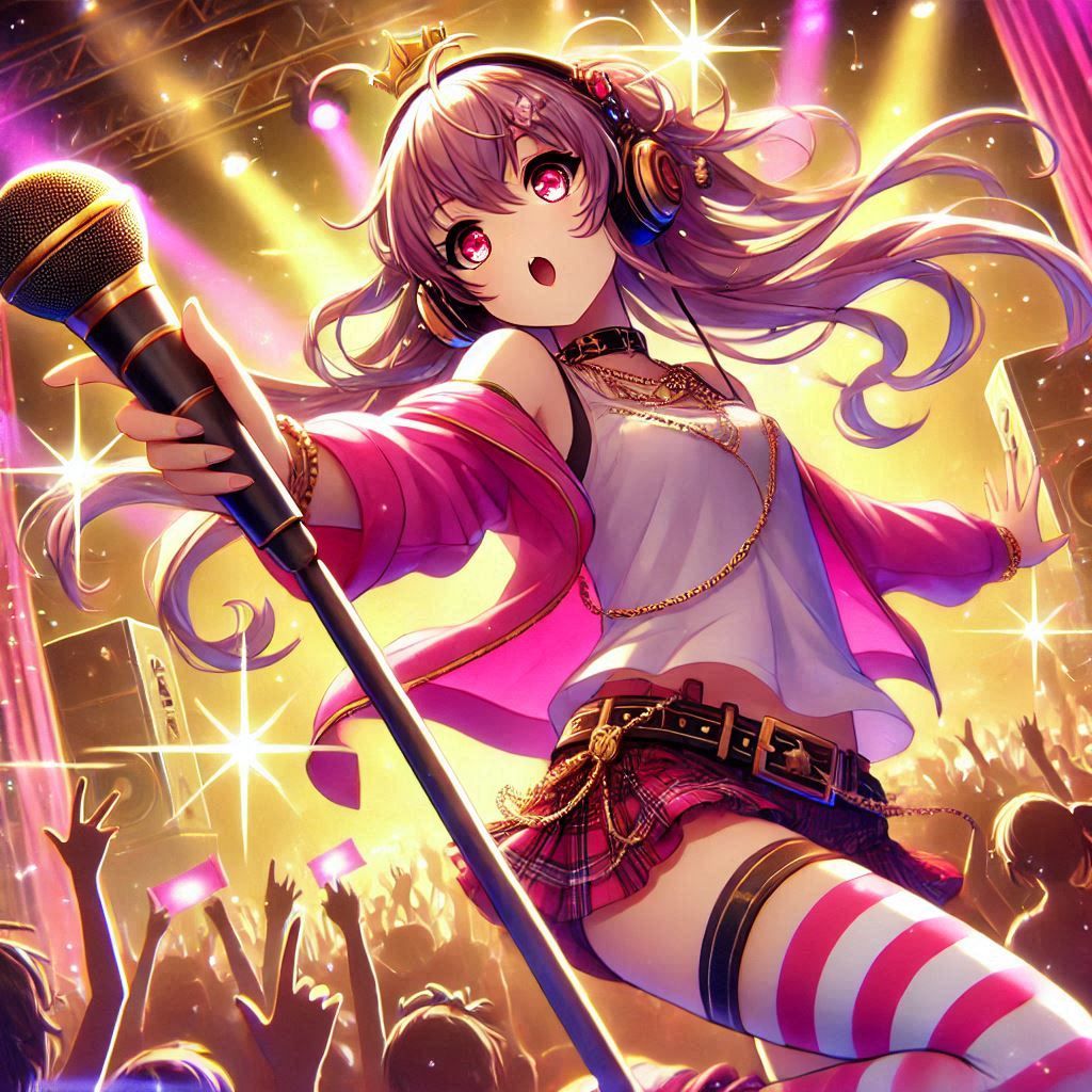 Starlit Harmony: The Diva's Encore  by @Uwork