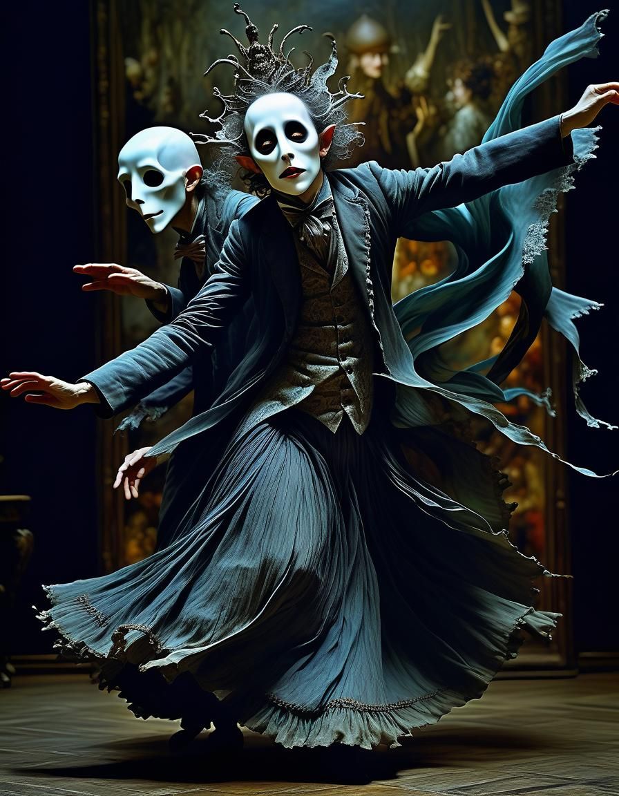 Dance macabre. 