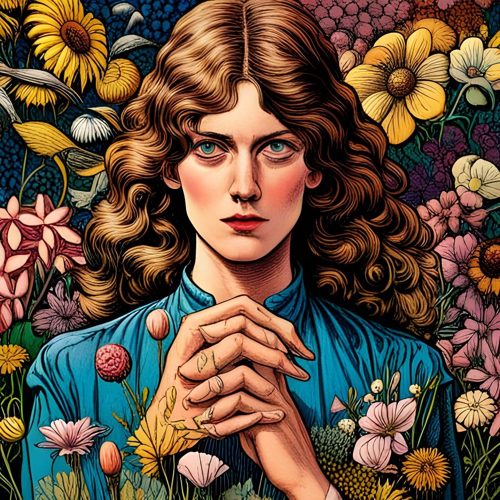 Supreme glory of flowers by Barry Windsor Smith Bernie Wrigh...