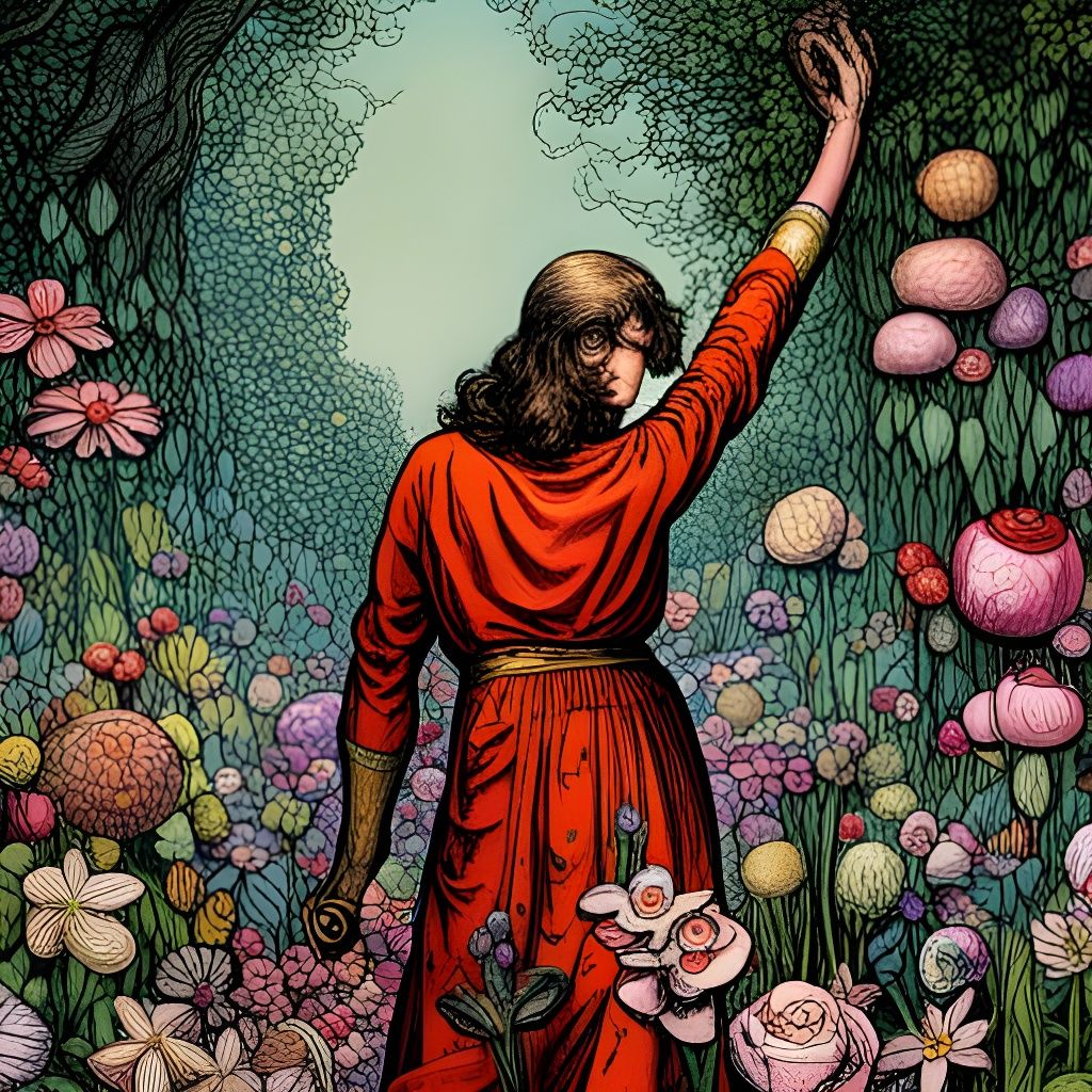 Supreme glory of flowers by Barry Windsor Smith Bernie Wrigh...