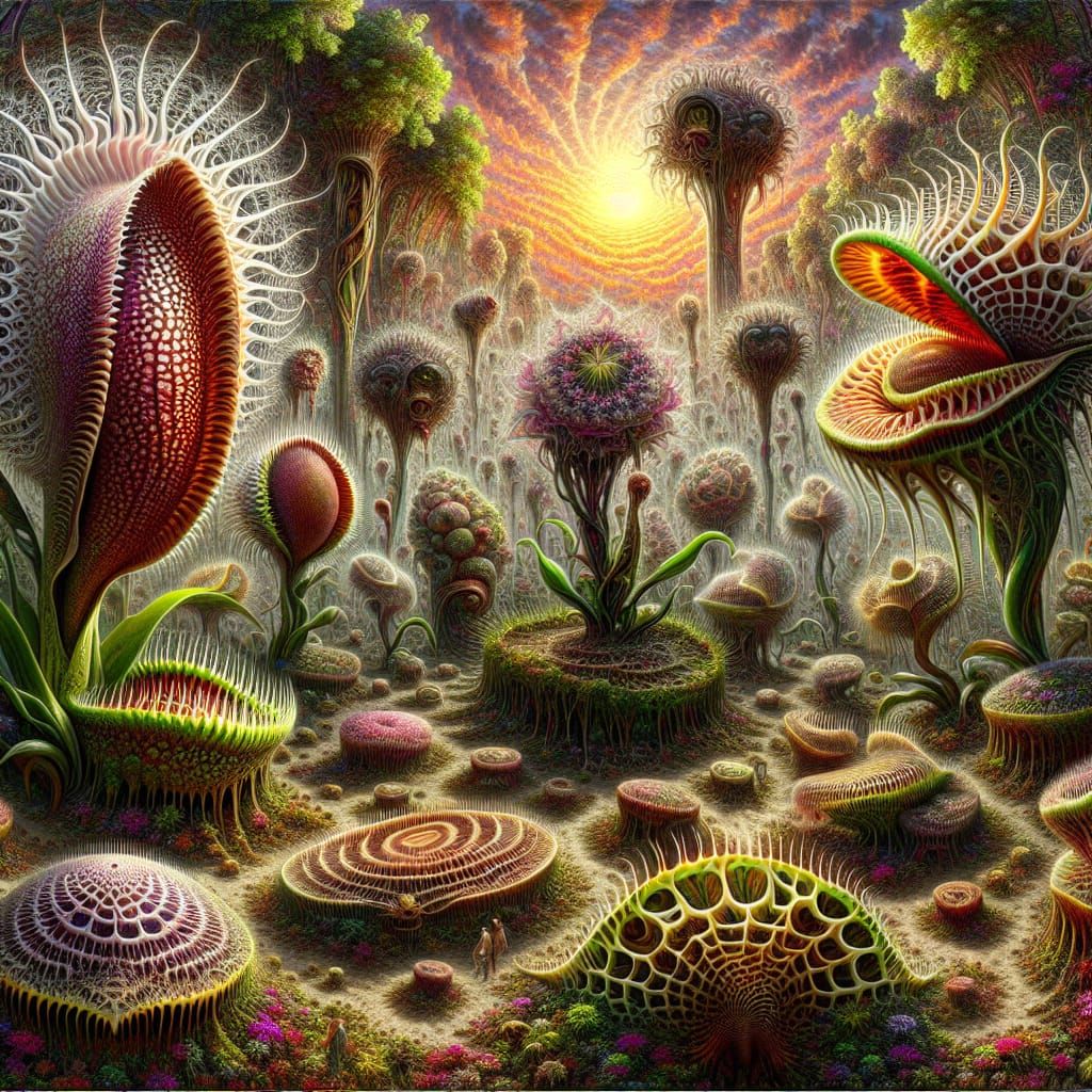 VERY DARK GARDEN  by @ARTSY1