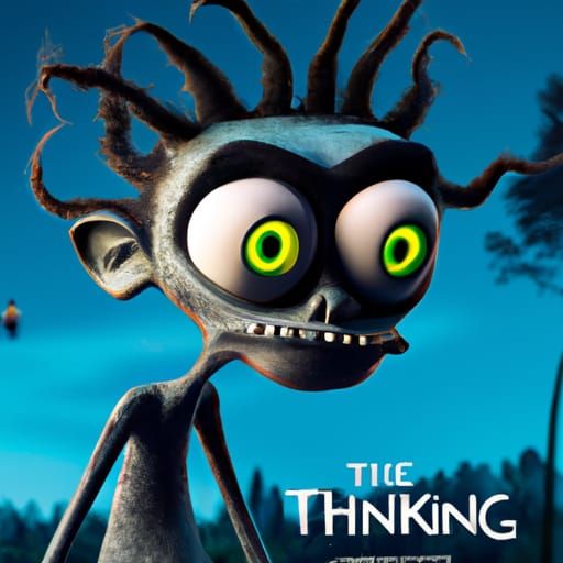 Freaking thing Tim Burton’s  Comics Art, 8K, Art By Disney ,...