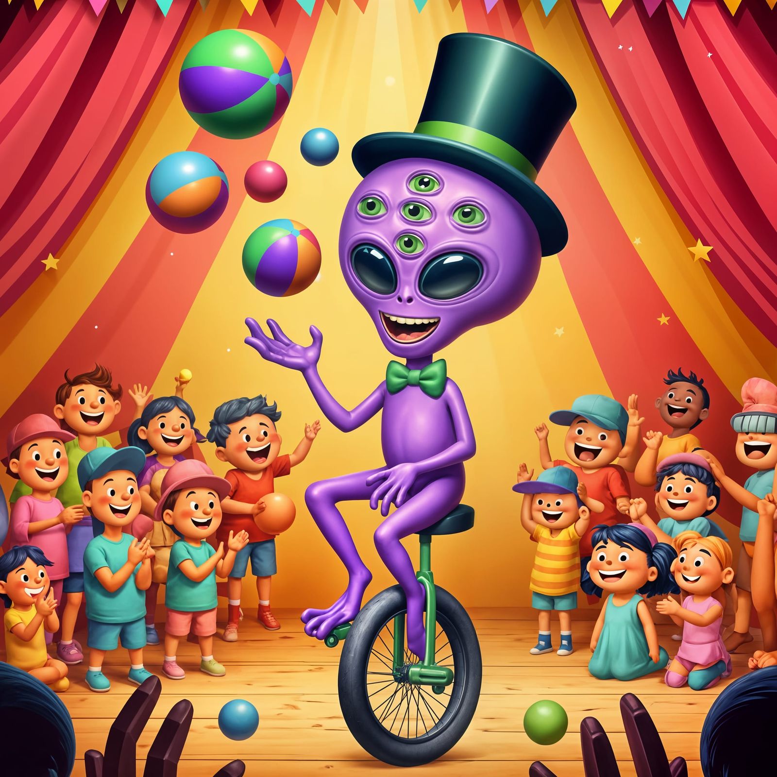 Alien Circus Performer