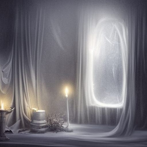 Cold Winter Night AI Generated Artwork NightCafe Creator