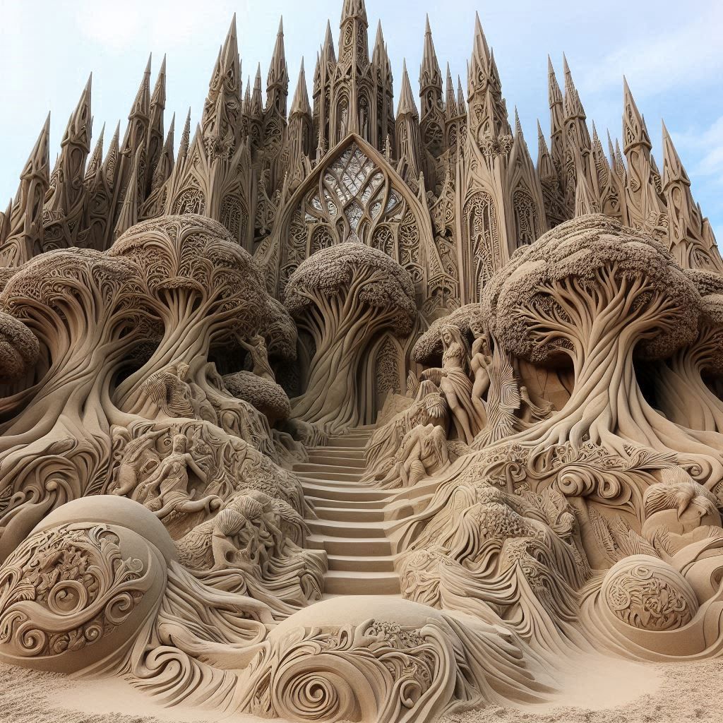 Sand sculpture