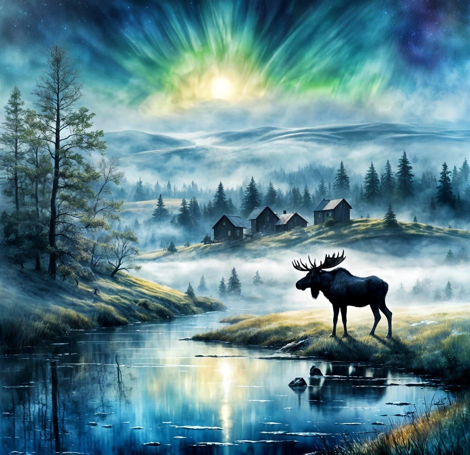 Finland fantasy  by @Oceane