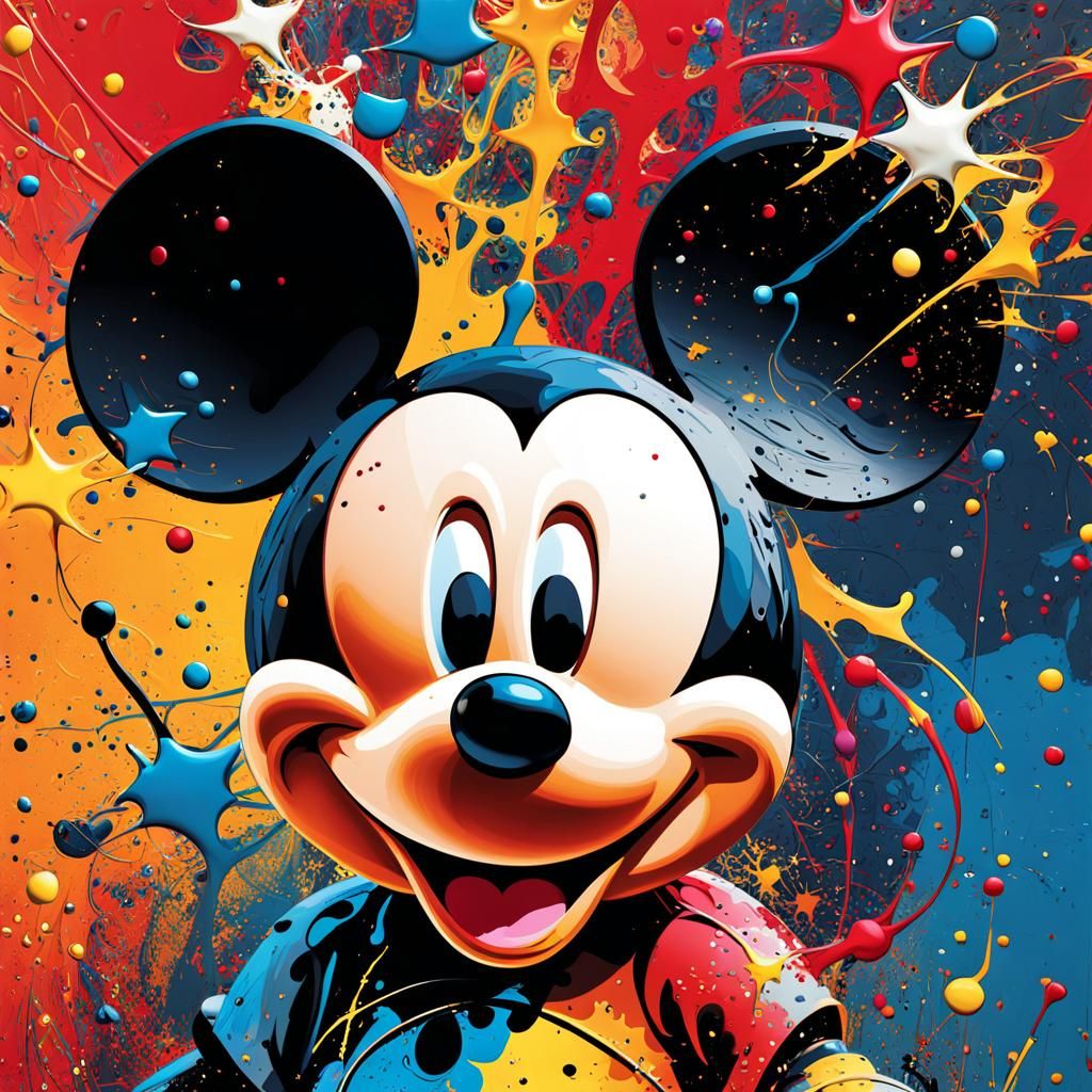 Mickey Mouse - AI Generated Artwork - NightCafe Creator