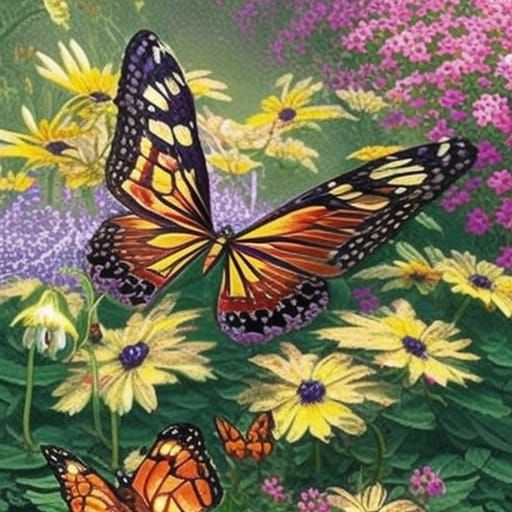 Fairyland Butterfly … AI Generated Artwork NightCafe Creator