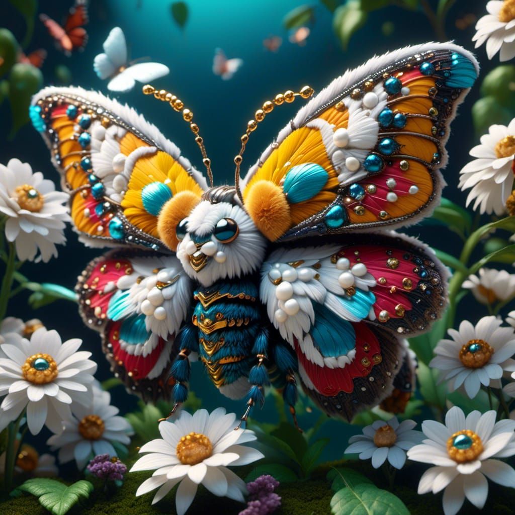 Bejeweled moth