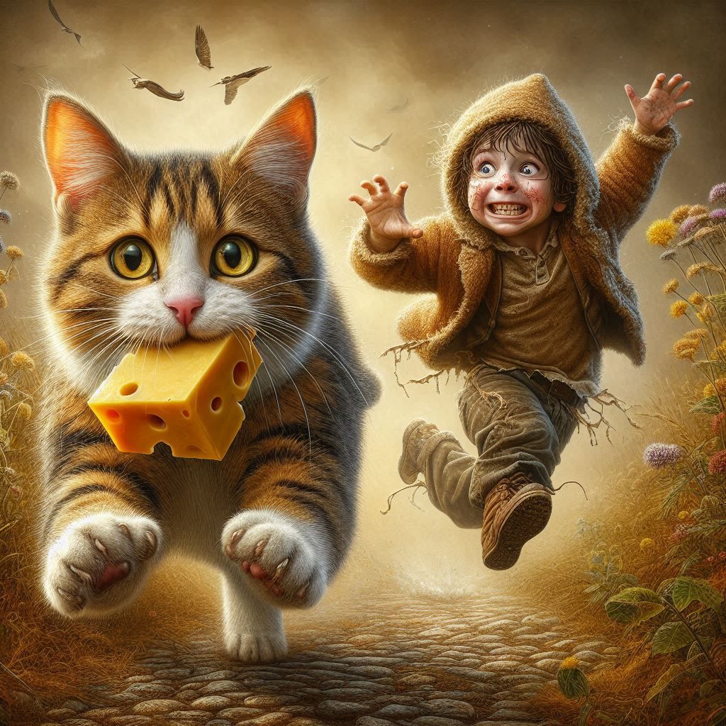 My Cheese. My Cheese...! Stop the Cat 😸😜😁😁