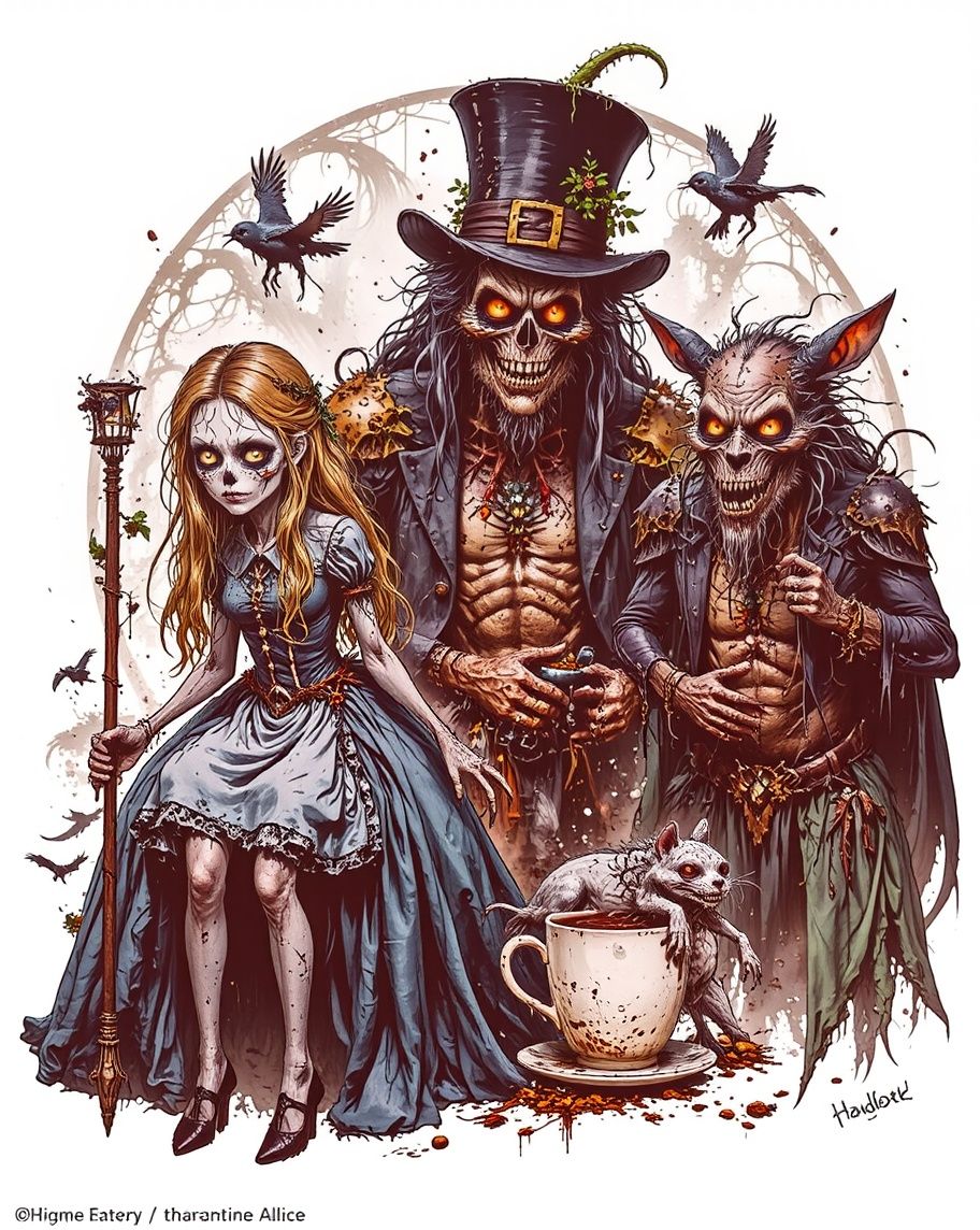 Alice in Zombieland. (Part of my Alice In Zombieland Collection).