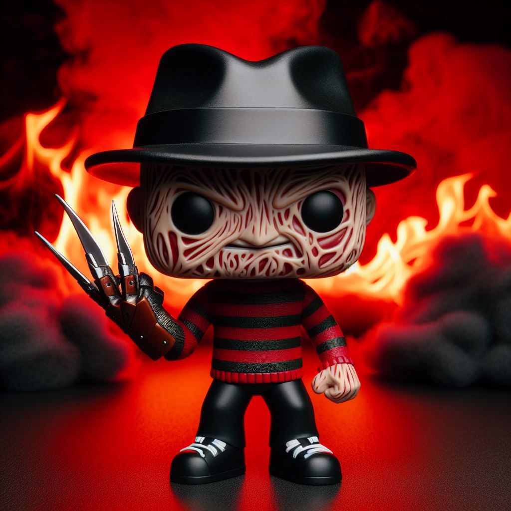 Freddy Krueger Funko Pop - AI Generated Artwork - NightCafe Creator