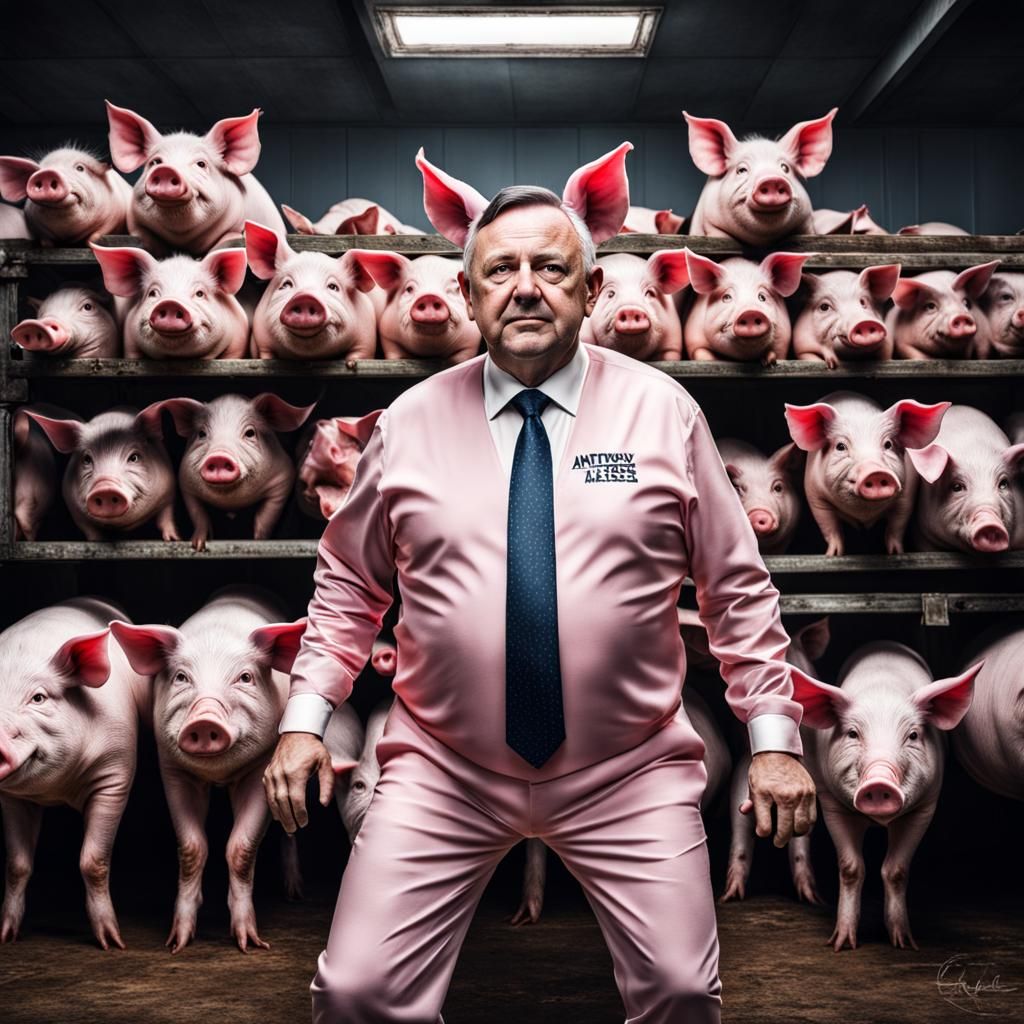 Australian Prime Ministers Anthony Albanese Identifies As A Pig - AI ...