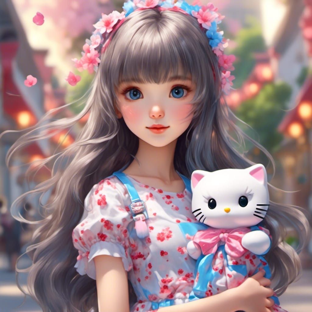 Hello Kitty Girl