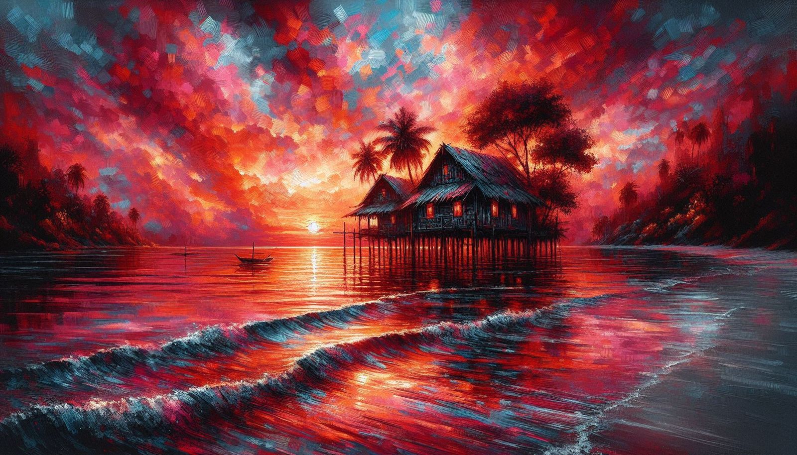 Sunset  by @Iamokayrajib