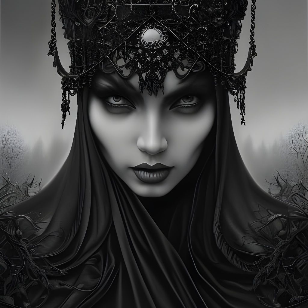 dark sorceress - AI Generated Artwork - NightCafe Creator
