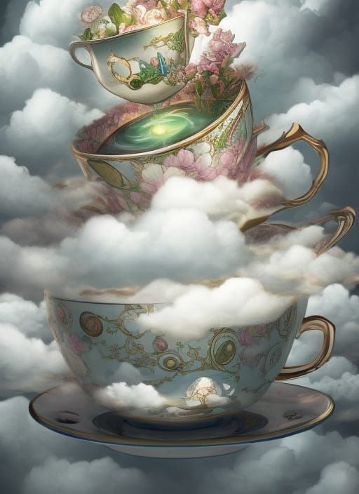 Leaning Tower Of Tea ☕