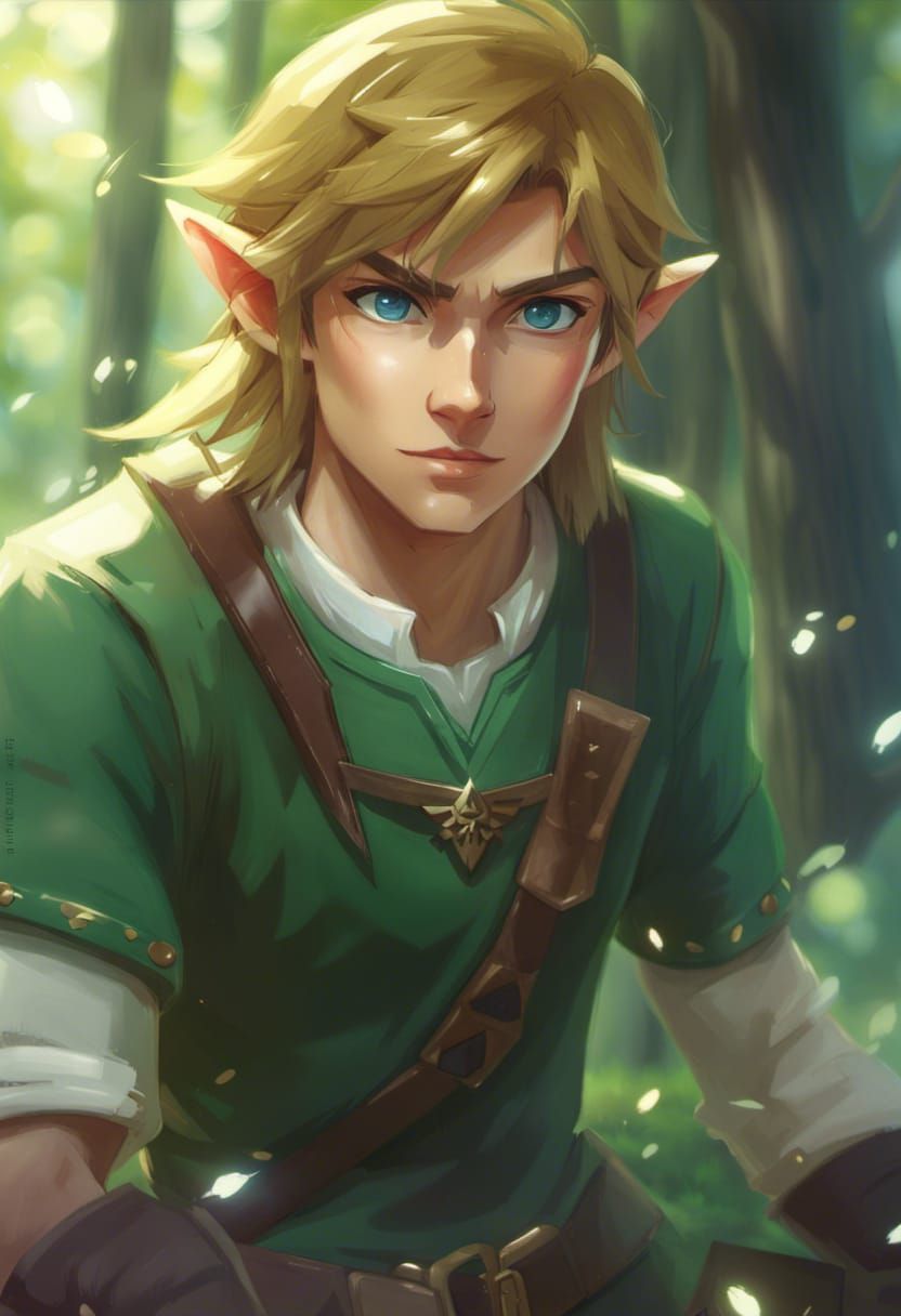 Link (The Hero of Time) II - AI Generated Artwork - NightCafe Creator