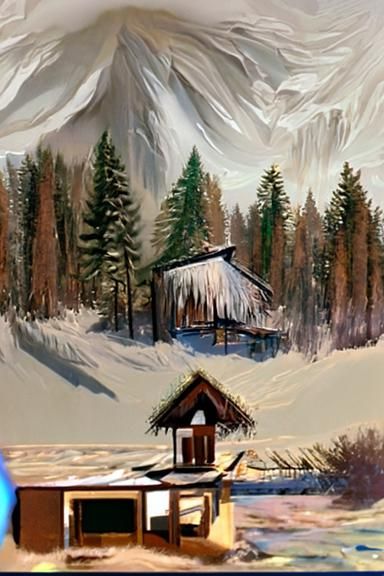Winter Cabin